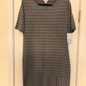 LULAROE 2X JULIA DRESS , BNWT